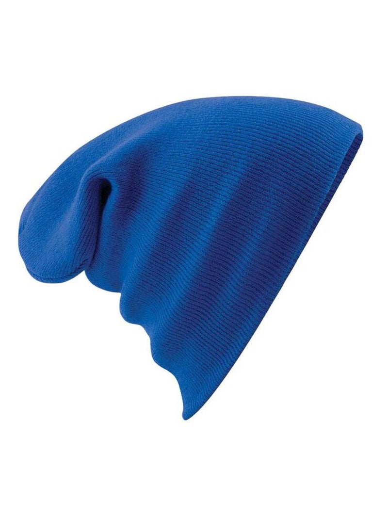 Beechfield Bonnet tricoté pour enfants/jeunes Bleu roi - Kiabi