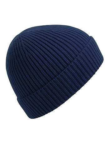 Beechfield Bonnet unisexe adulte en tricot côtelé