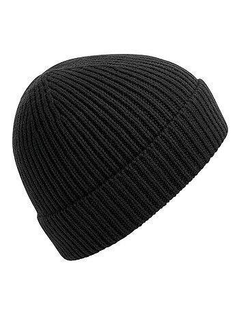 Beechfield Bonnet unisexe adulte en tricot côtelé
