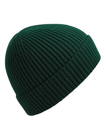 Beechfield Bonnet unisexe adulte en tricot côtelé