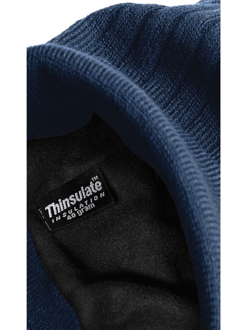 Beechfield Bonnet unisexe en thinsulate pour adultes Bleu marine - Kiabi