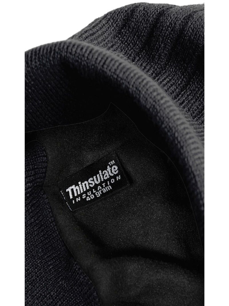 Beechfield Bonnet unisexe en thinsulate pour adultes Noir - Kiabi