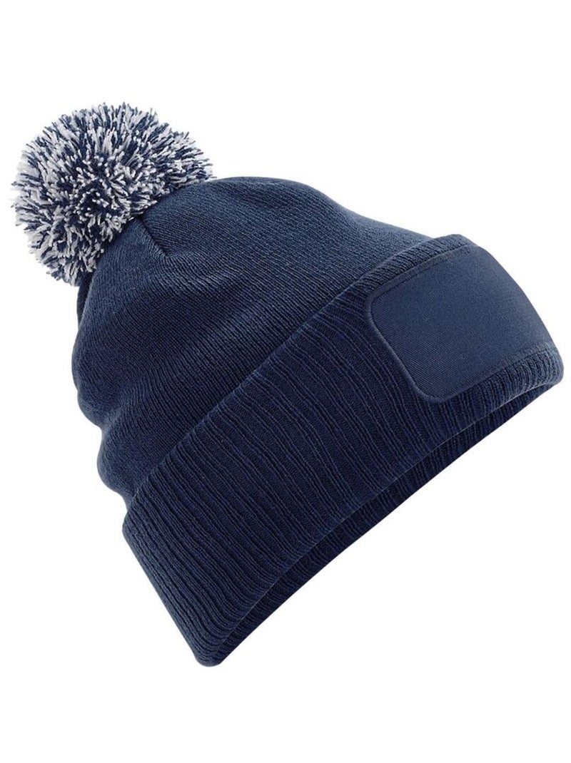 Beechfield Bonnet unisexe pour adultes Snowstar Printers Bleu marine - Kiabi