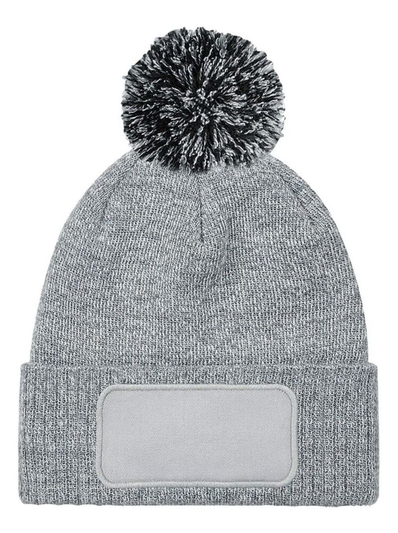 Beechfield Bonnet unisexe pour adultes Snowstar Printers Gris foncé - Kiabi