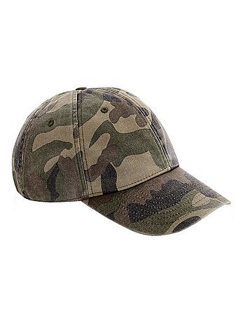 Beechfield Casquette unisexe à profil bas, aspect denim vintage
