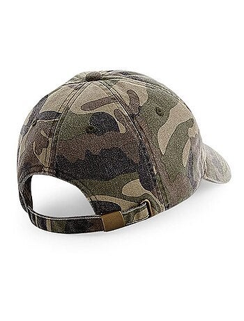 Beechfield Casquette unisexe à profil bas, aspect denim vintage