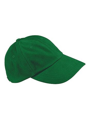 Beechfield Casquette unisexe à profil bas en coton brossé lourd pour adultes