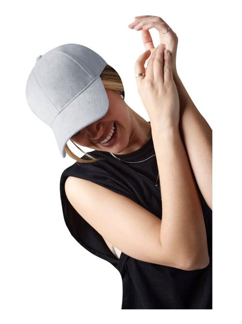 Beechfield Casquette unisexe adulte en faux suède à 6 panneaux - Kiabi
