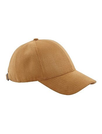 Beechfield Casquette unisexe adulte en faux suède à 6 panneaux