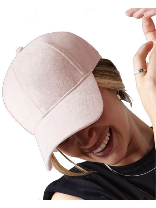 Beechfield Casquette unisexe adulte en faux suède à 6 panneaux - Kiabi
