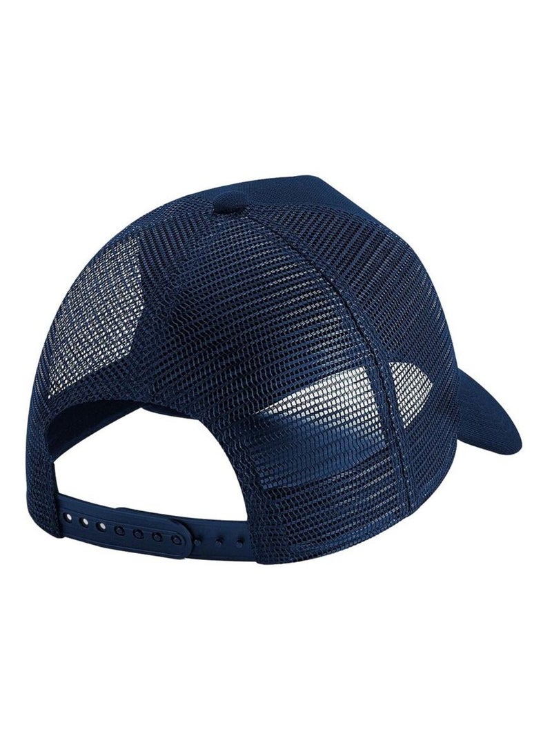 Beechfield Casquette unisexe adulte Microknit Snapback Trucker Cap Bleu marine - Kiabi