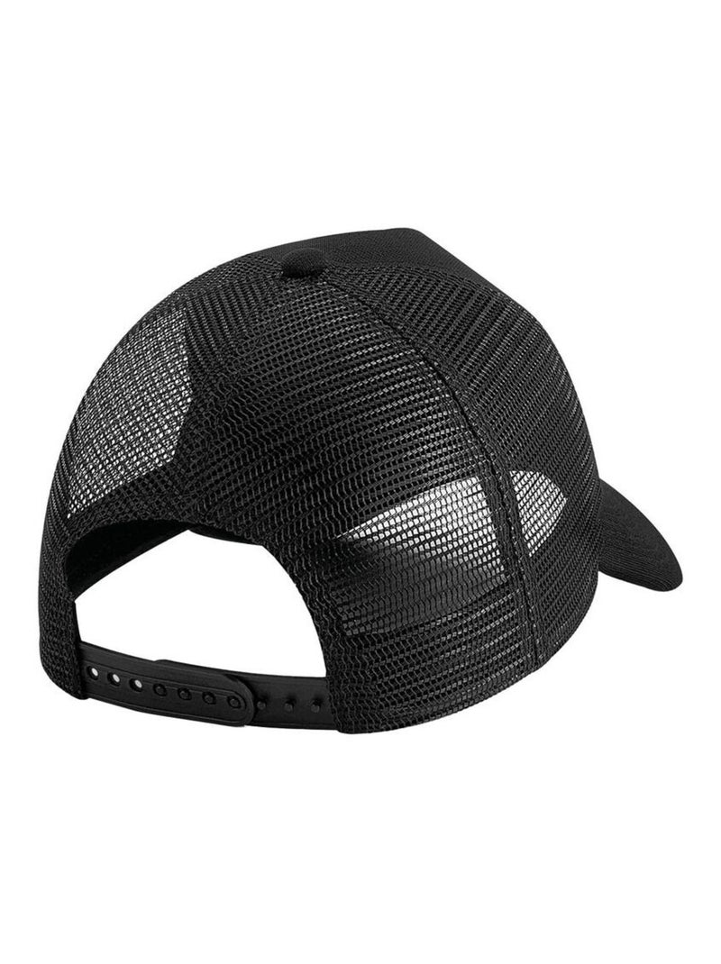 Beechfield Casquette unisexe adulte Microknit Snapback Trucker Cap Noir - Kiabi