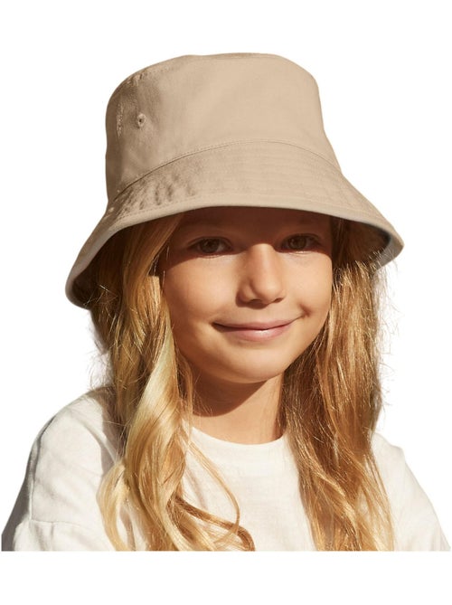 Beechfield Chapeau de seau en coton biologique pour enfants/jeunes - Kiabi
