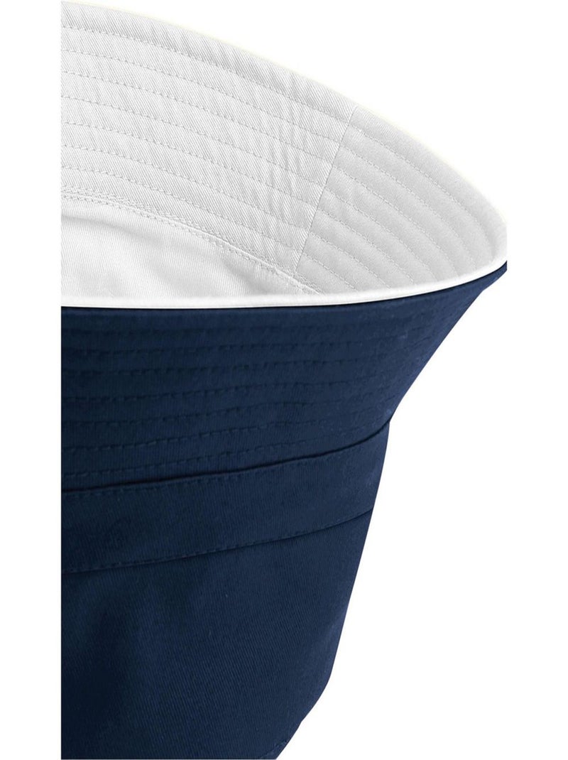 Beechfield Chapeau réversible unisexe adulte Bleu Bleu marine Blanc - Kiabi