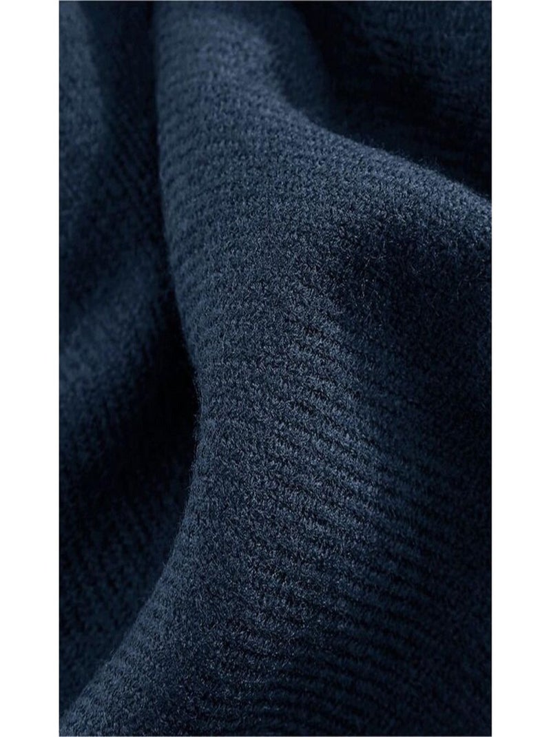 Beechfield Echarpe classique tissée unisexe pour adultes Bleu marine - Kiabi