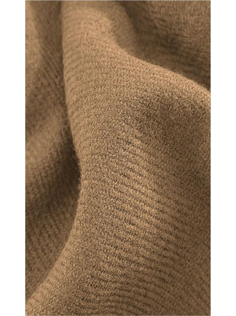 Beechfield Echarpe classique tissée unisexe pour adultes Marron clair - Kiabi