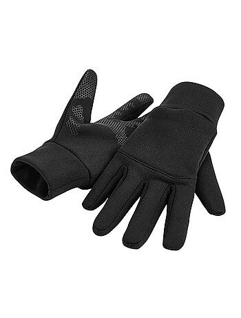 Beechfield Gants techniques de sport Softshell unisexes pour adultes