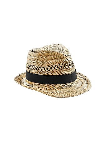 Beechfield Trilby d'été en paille unisexe adulte
