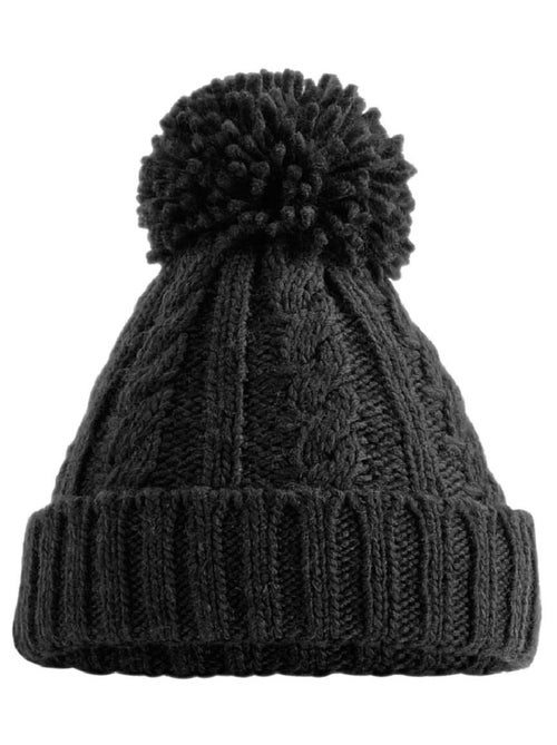 Beechfield Unsiex Adultes Bonnet en tricot torsadé mélangé - Kiabi