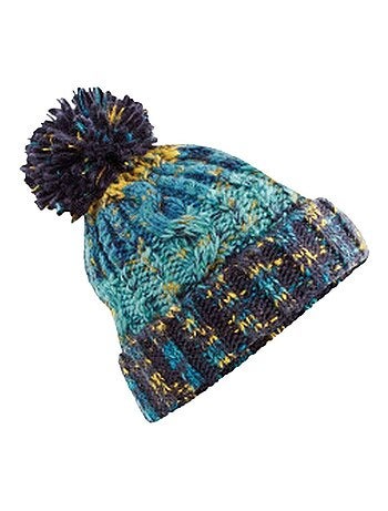Beechfield Womens/Ladies Corkscrew Pom Pom Beanie
