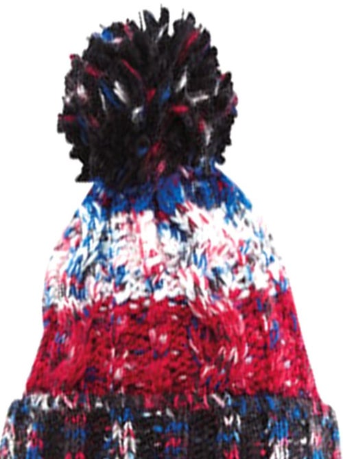 Beechfield Womens/Ladies Corkscrew Pom Pom Beanie - Kiabi