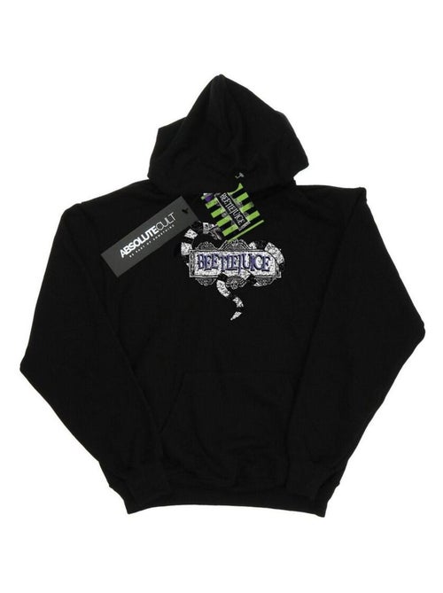 Beetlejuice - Sweat à capuche motif Ver des sables motif/style logo - Kiabi Beetlejuice - Sweat à capuche motif Ver des sables motif/style logo - Kiabi