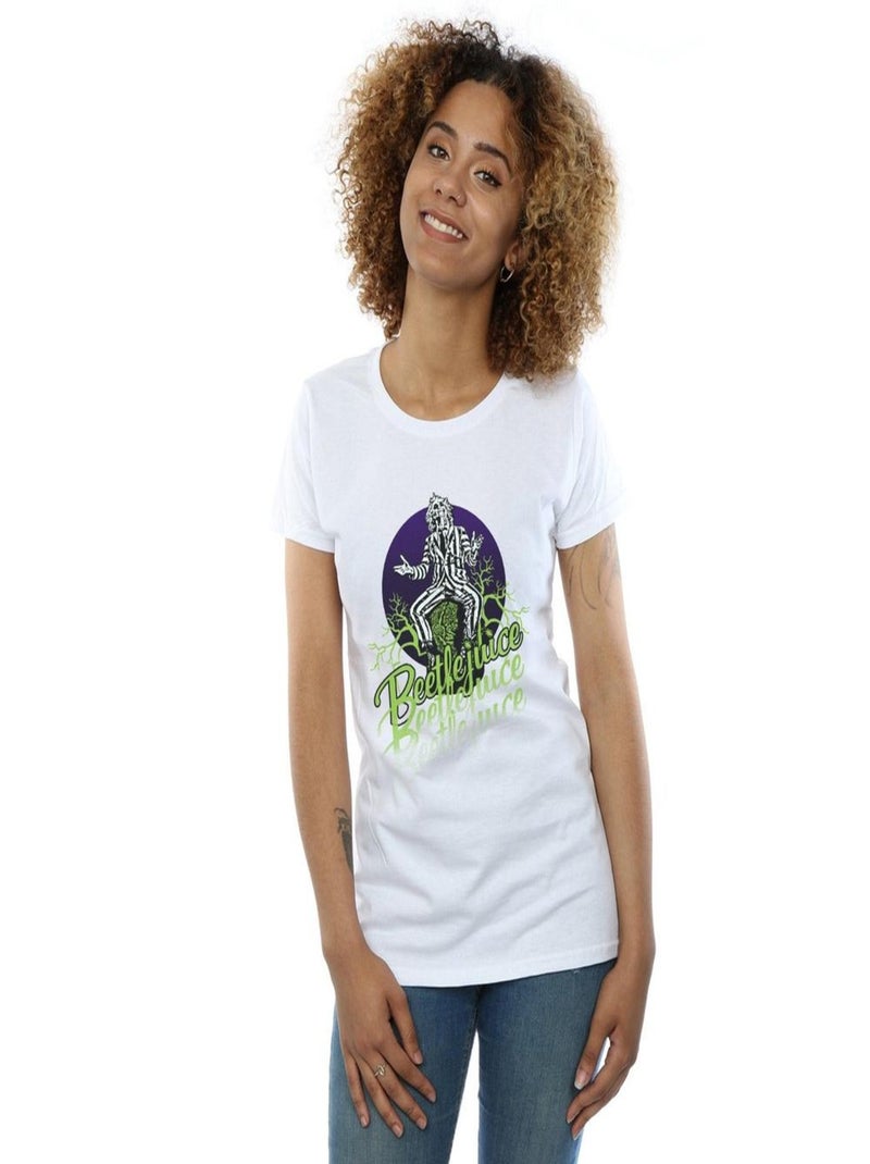 Beetlejuice - T-shirt Blanc - Kiabi