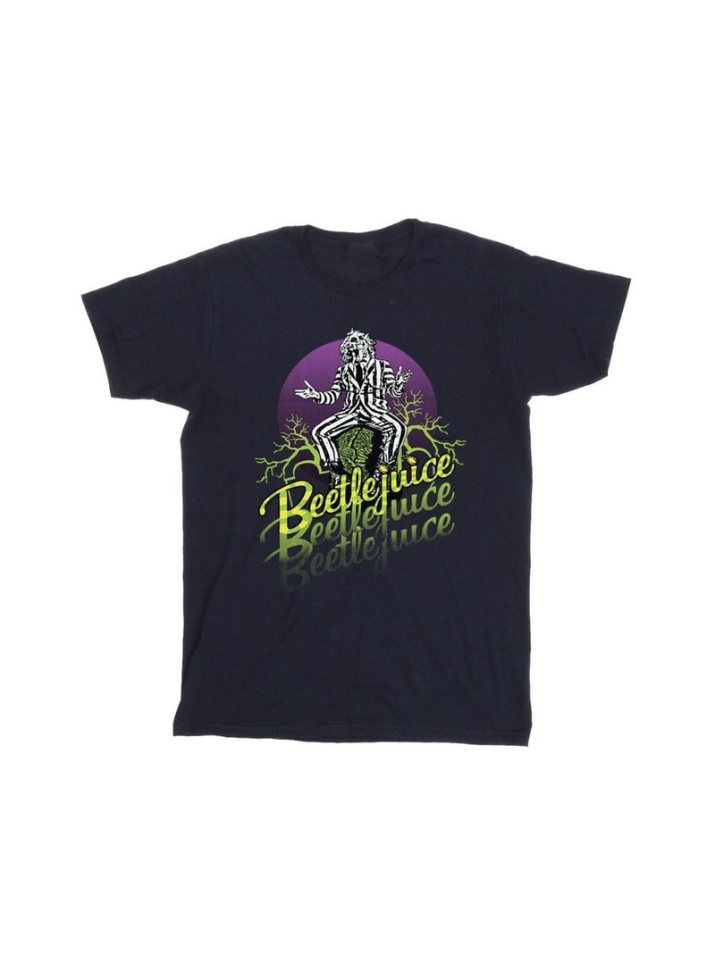 Beetlejuice - T-shirt Bleu marine - Kiabi