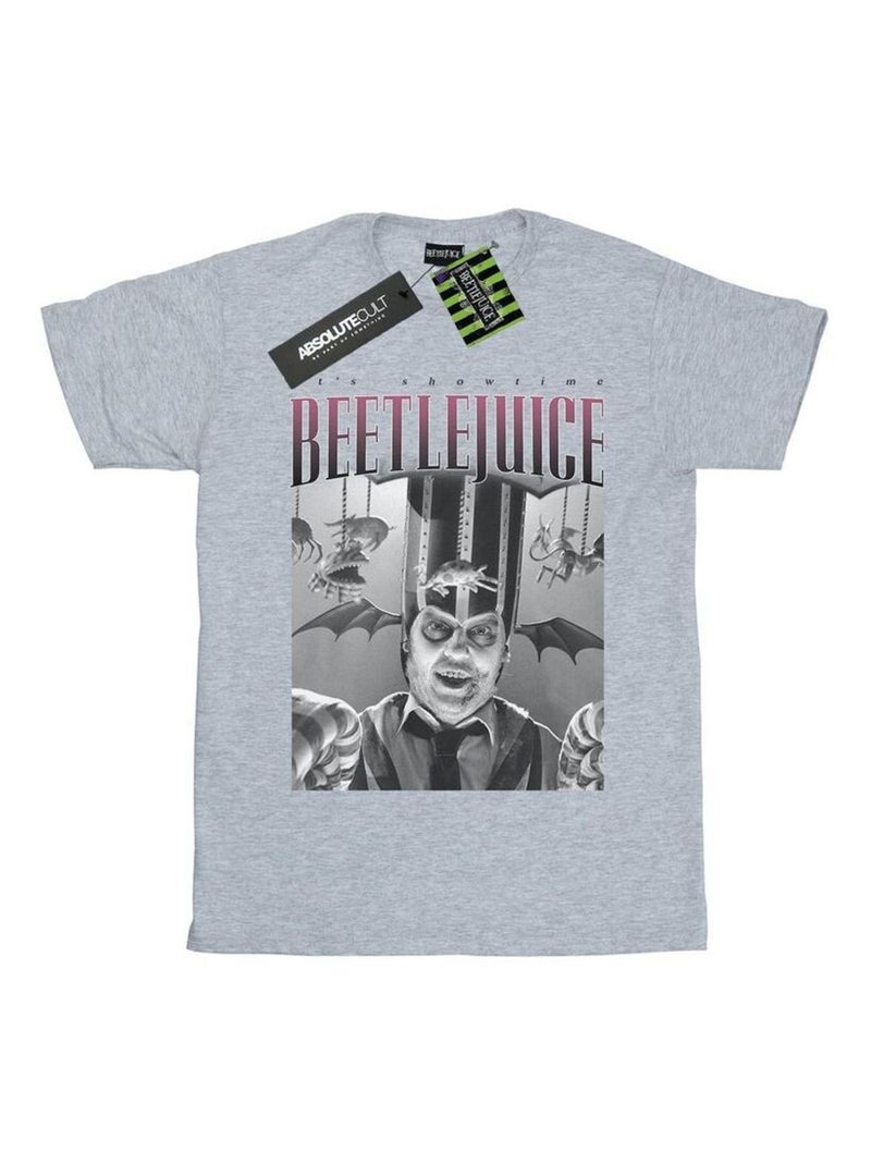 Beetlejuice - T-shirt Gris chiné - Kiabi