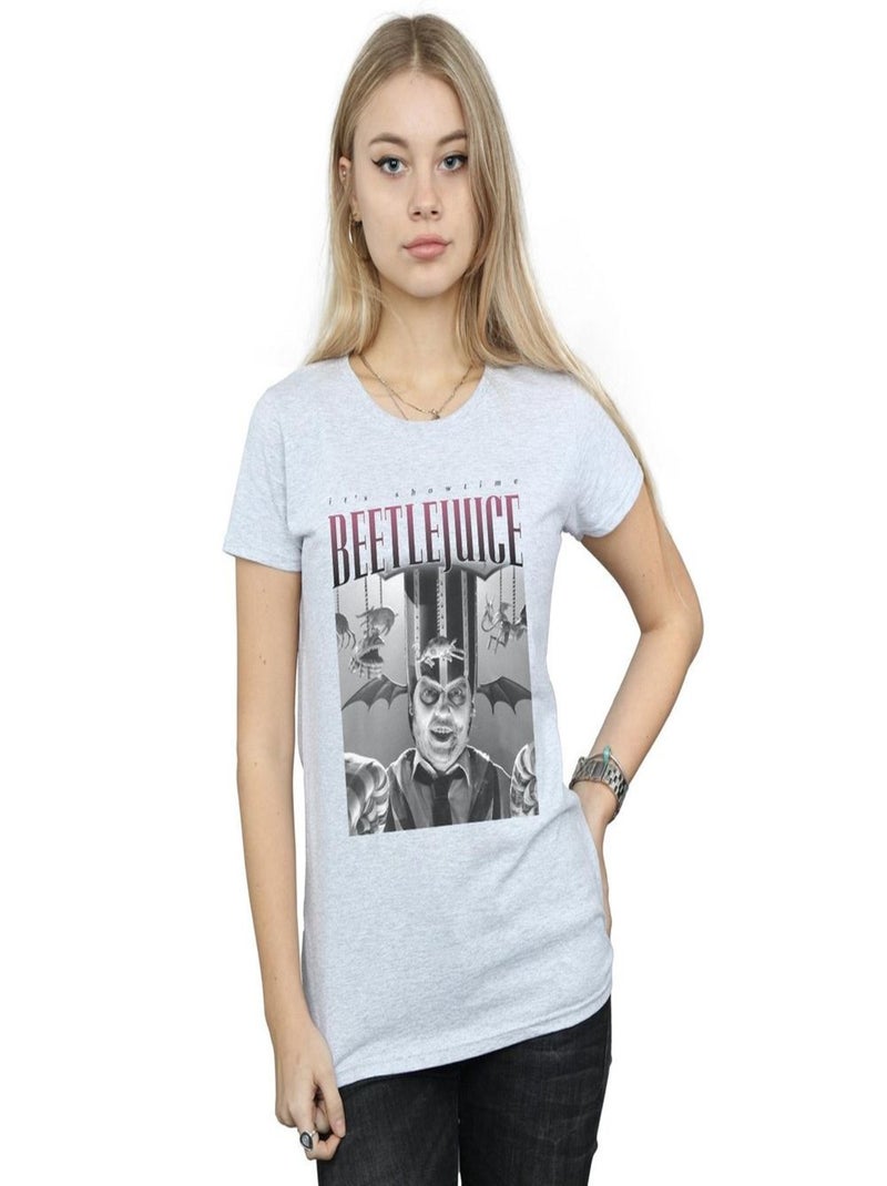 Beetlejuice - T-shirt Gris chiné - Kiabi