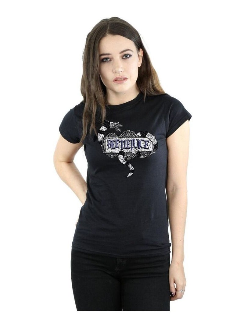 Beetlejuice - T-shirt Noir - Kiabi