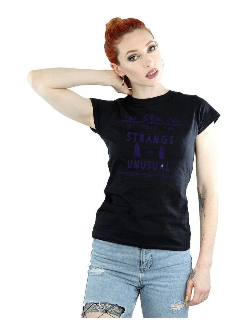 Beetlejuice - T-shirt STRANGE AND UNUSUAL Noir - Kiabi