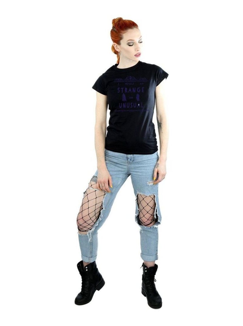 Beetlejuice - T-shirt STRANGE AND UNUSUAL Noir - Kiabi