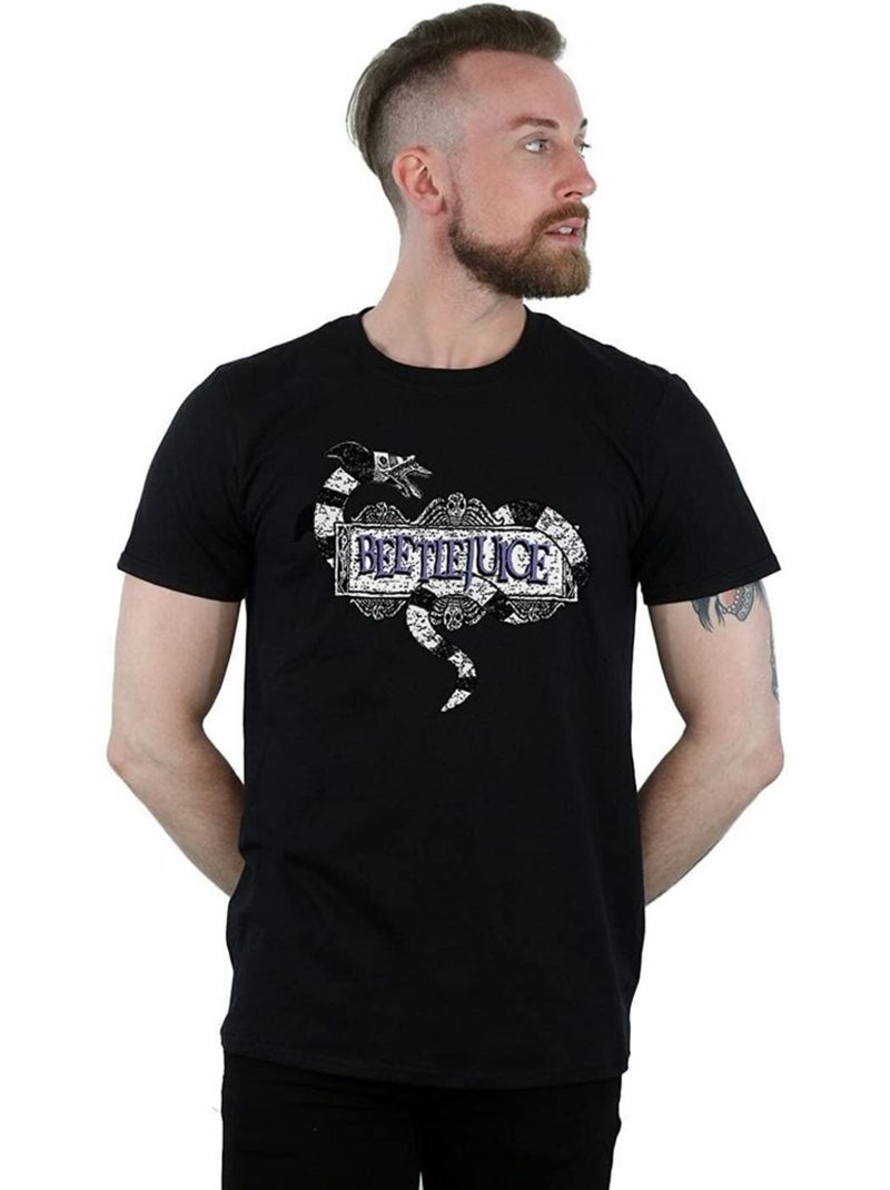 Beetlejuice - T-shirt (Ver des sables) Noir - Kiabi