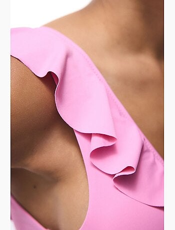 Begonia haut de bikini à volants penti