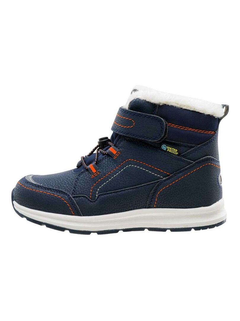 Après-ski Bleu Marine Decathlon Pour Garçon - Pointure 24-25, Occasion, Matière Nylon, Style Marin