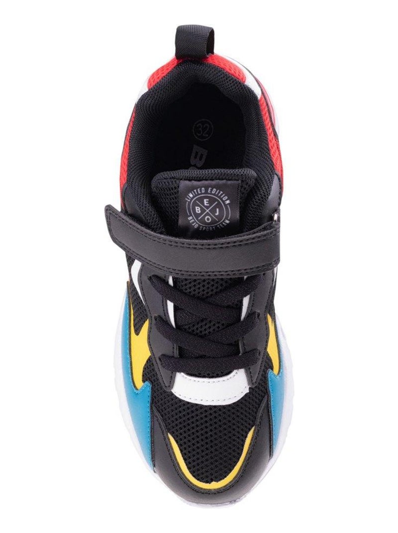 Bejo - Baskets AGEPI Noir Vert - Kiabi