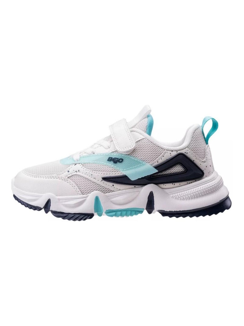 Bejo - Baskets MAGGIE Blanc Bleu - Kiabi