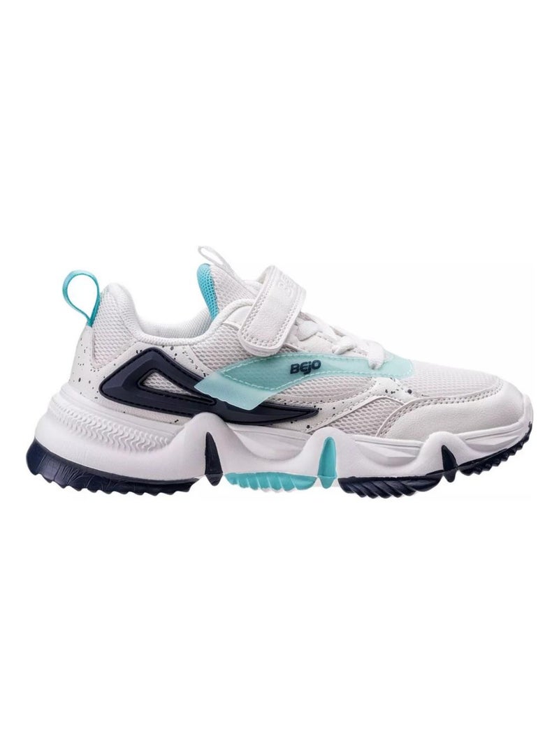 Bejo - Baskets MAGGIE Blanc Bleu - Kiabi