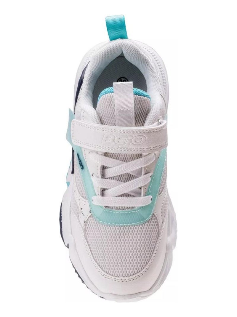 Bejo - Baskets MAGGIE Blanc Bleu - Kiabi