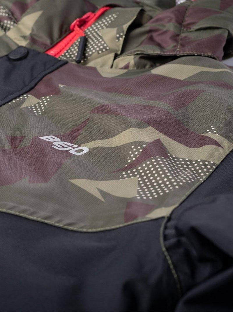 Bejo - Blouson de ski YUKI Noir Kaki - Kiabi