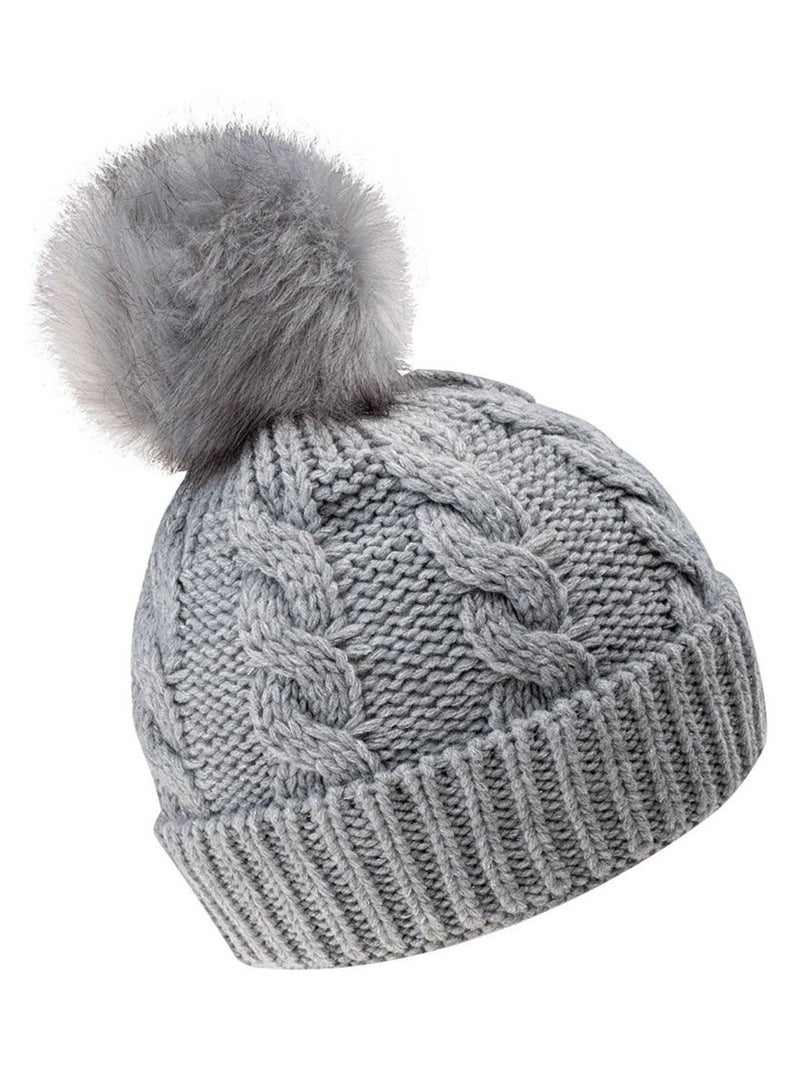 Bejo - Bonnet CINDY Gris Gris clair - Kiabi