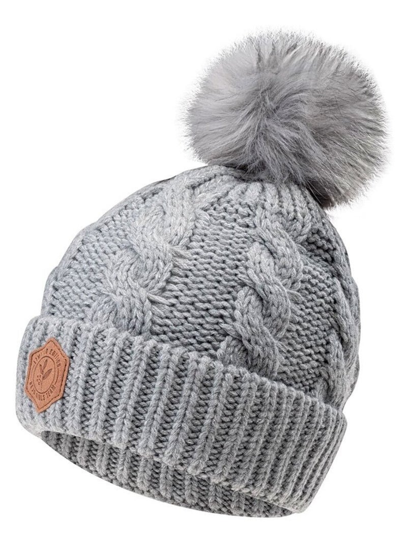 Bejo - Bonnet CINDY Gris Gris clair - Kiabi