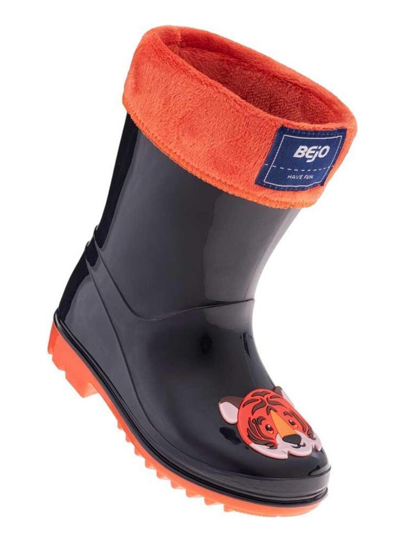 Bejo - Bottes de pluie FRISE Rose saumon - Kiabi