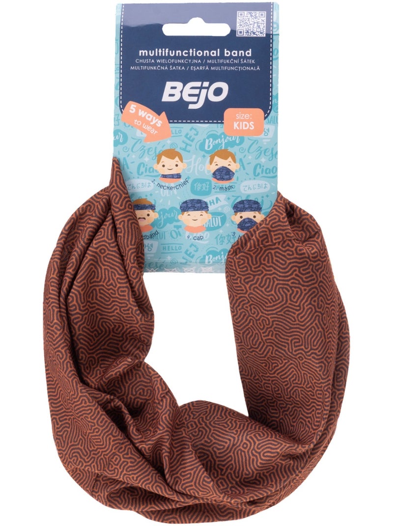 Bejo - Cache-cou COLLI Bleu Marron - Kiabi