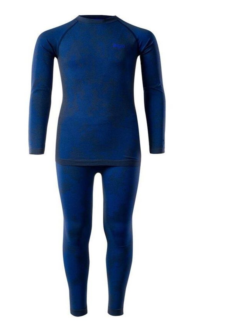 Bejo - Ensemble Sous-vêtements thermiques GRAR Bleu foncé - Kiabi