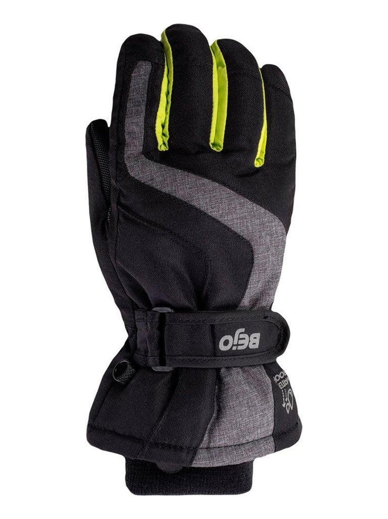 Bejo - Gants de ski BRISE Noir Vert - Kiabi