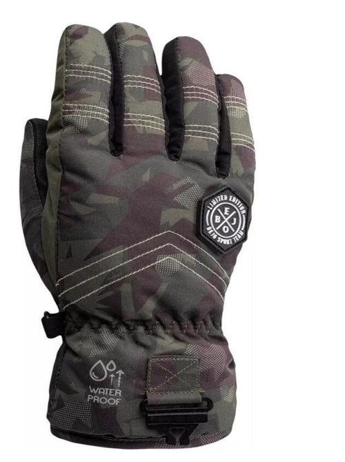 Bejo - Gants de ski motif/style camouflage YUKI - Kiabi