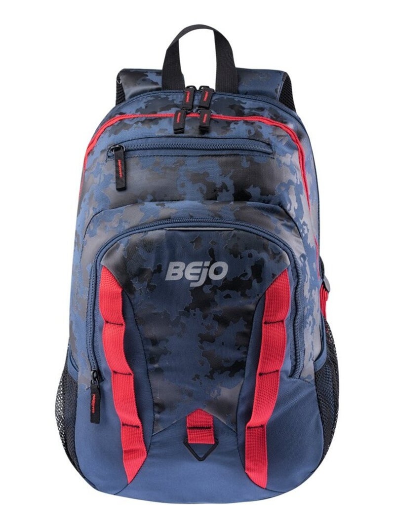 Bejo - Sac à dos BRONTI Bleu Rouge - Kiabi
