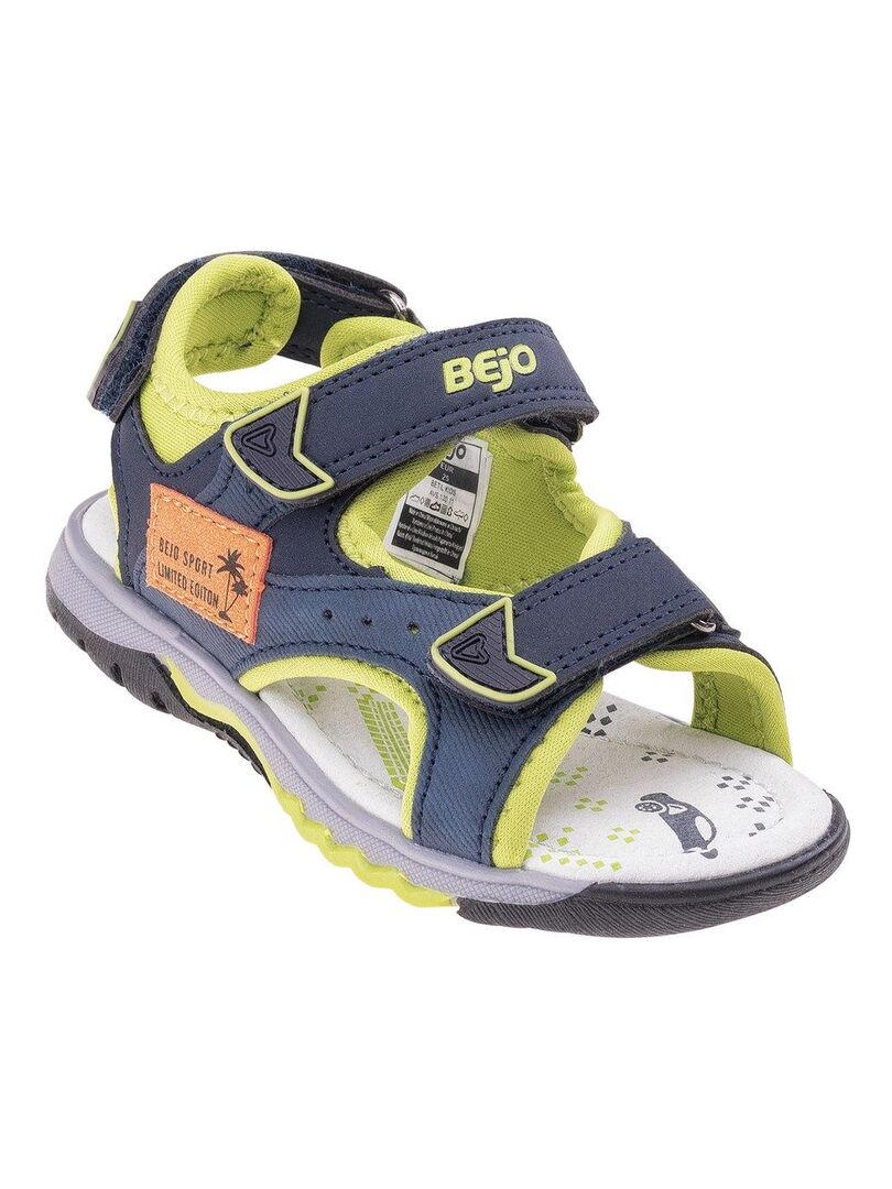 Sandales discount bleu electrique